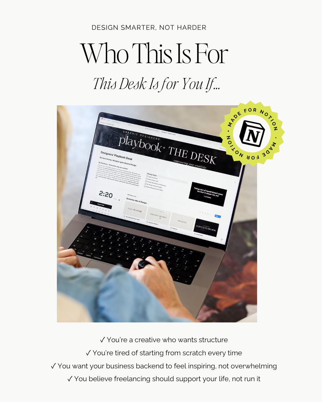 The Designer's Playbook DESK Pro - All-in-one-Freelance business System