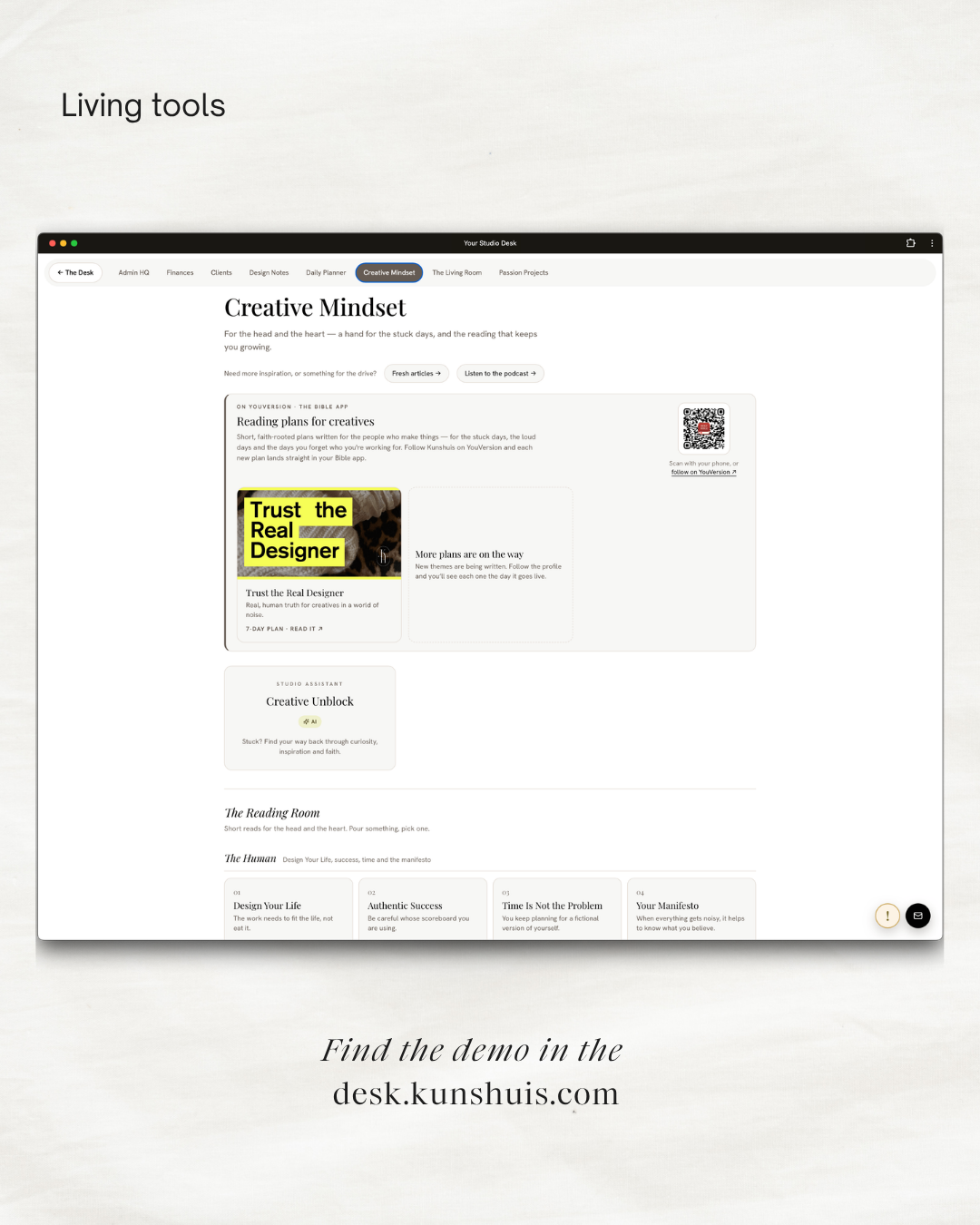 The Studio Desk – Business App for Freelance Designers