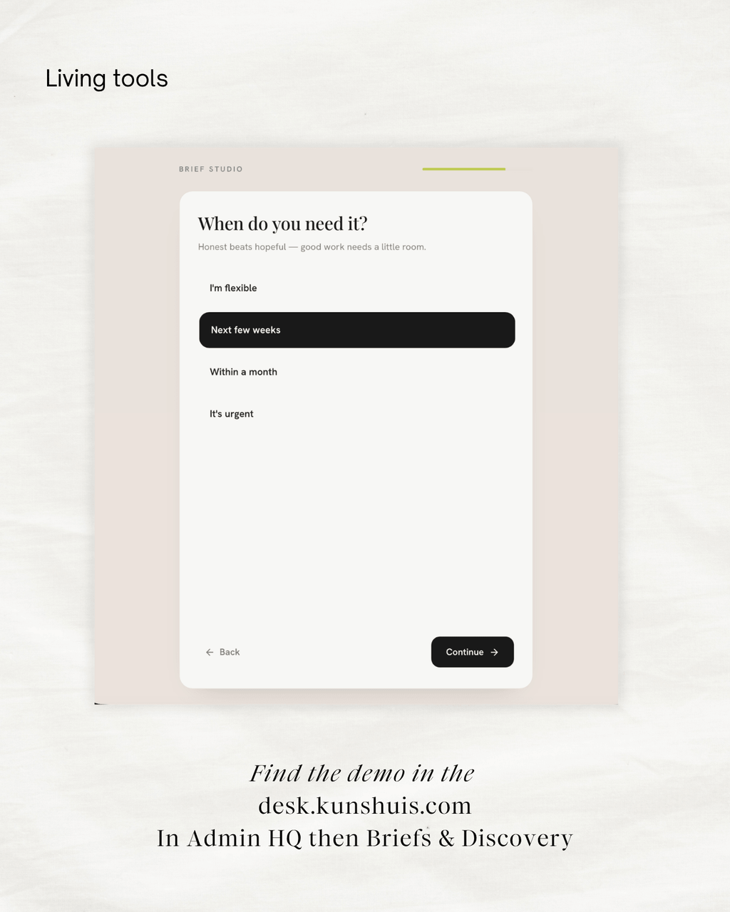 Brief Studio – Write a Brief app