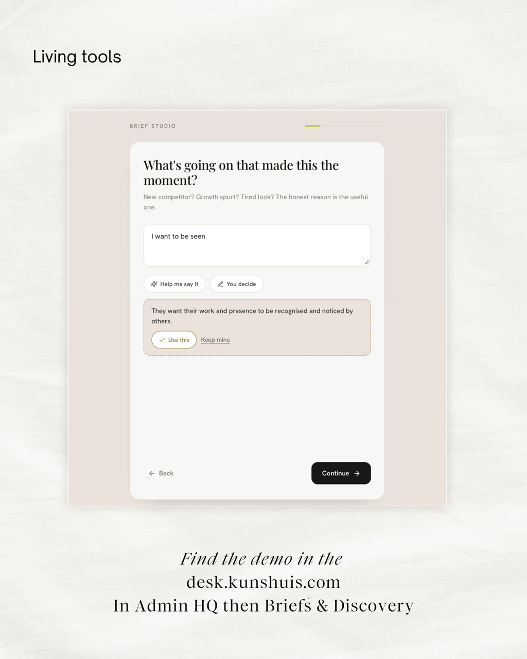 Brief Studio – Write a Clear Brief