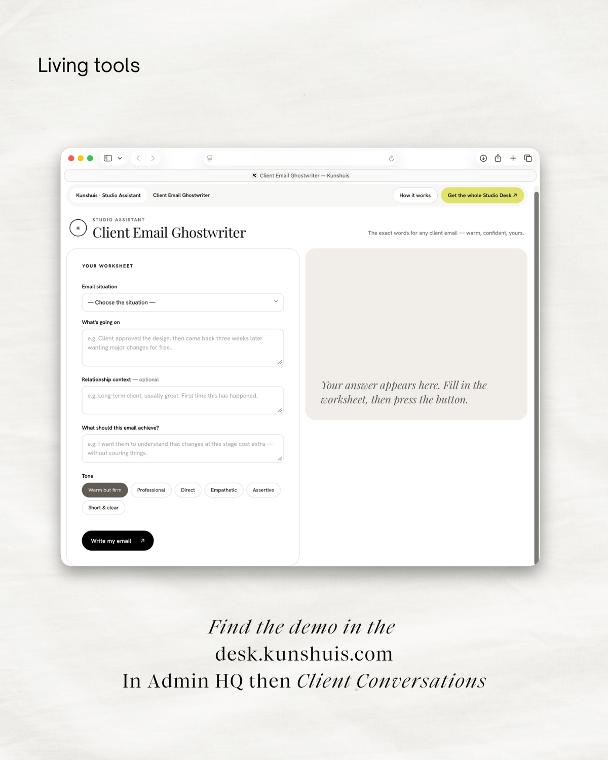 Client Email Ghostwriter – Difficult Client Emails