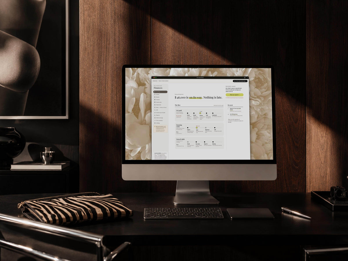 The Studio Desk – Business App for Freelance Designers