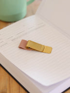 InspireGrip Pen Clip in Pink - Engraved “Design Has Power”