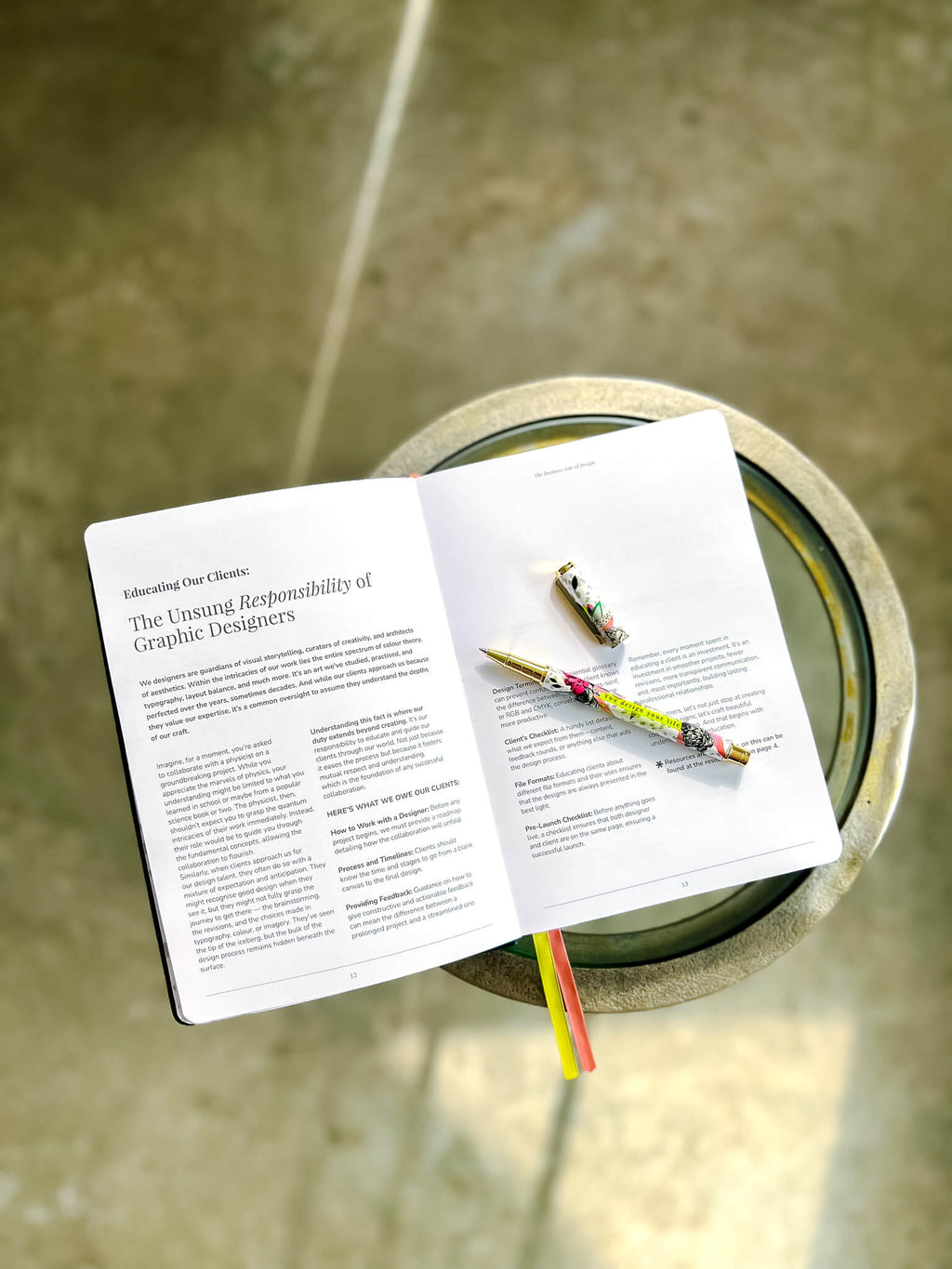 Graphic Designers' Playbook in Desert Night Sky