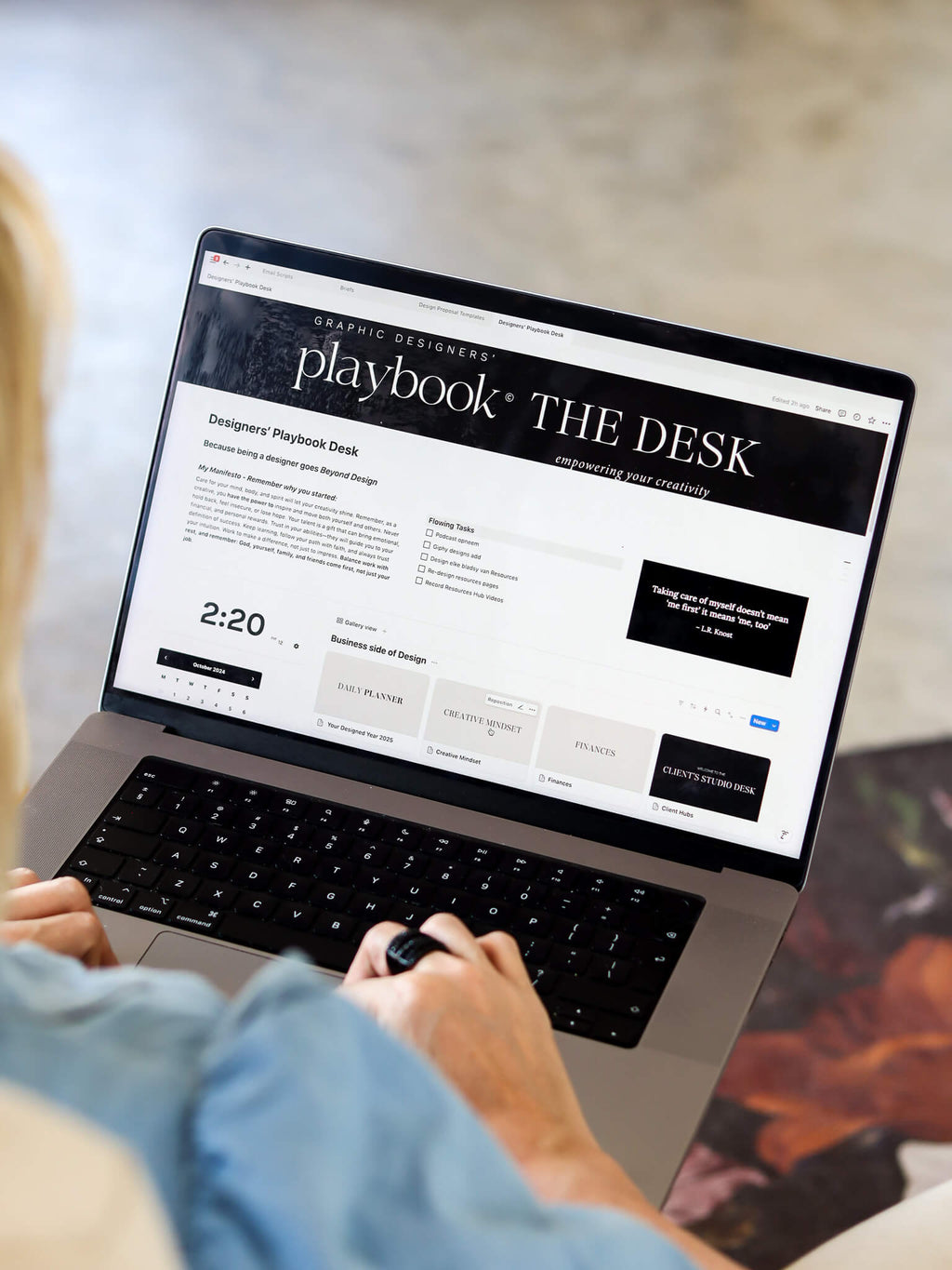 The Designer's Playbook DESK Pro - All-in-one-Freelance business System