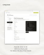 Print-Ready tool