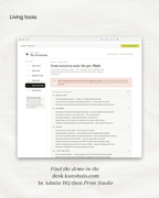 Print-Ready tool preview