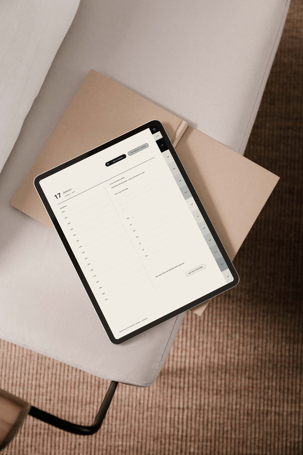 The Creatives’ Digital Planner 2027 + Sticker Pack - The Minimal Edition