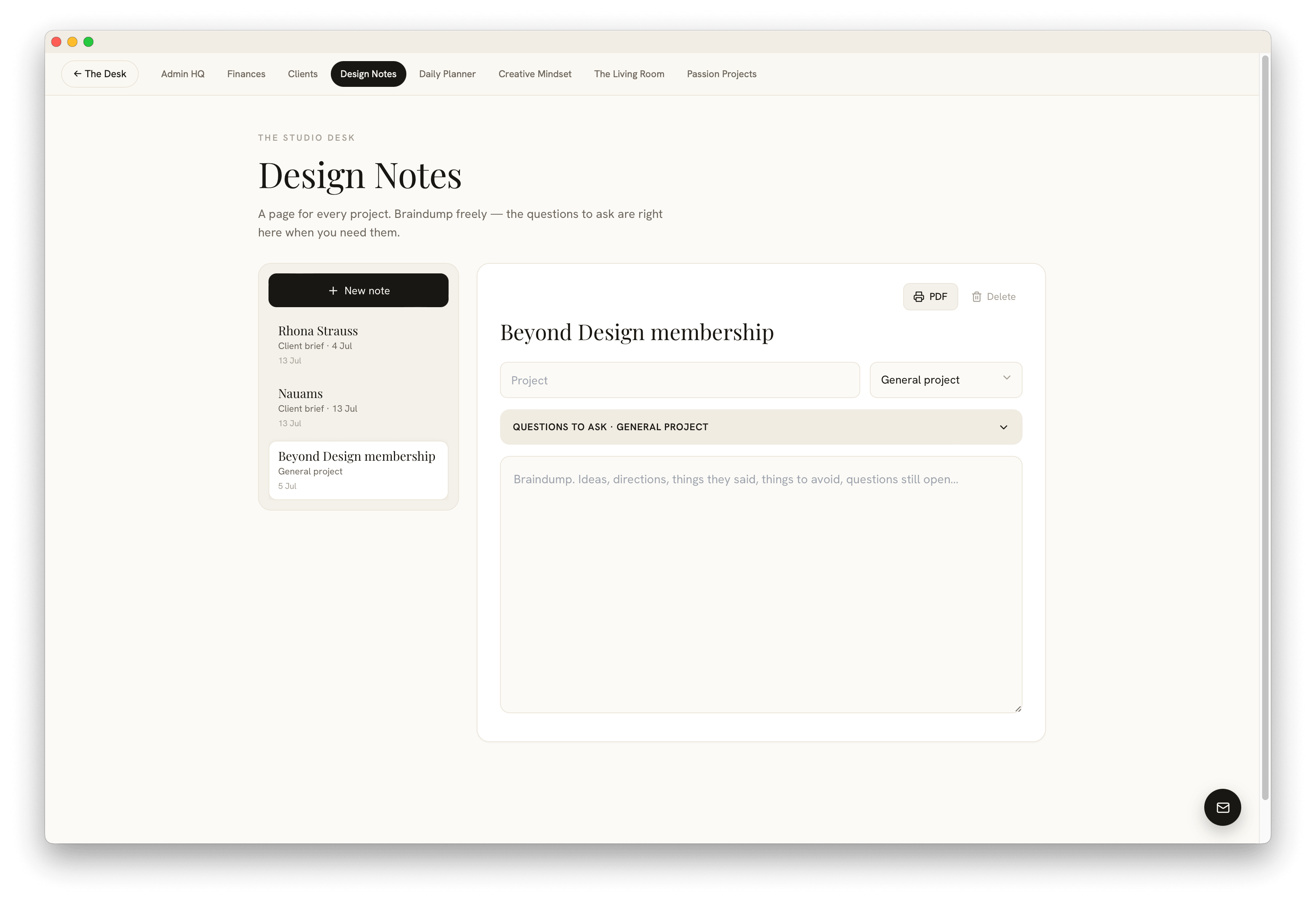 The Studio Desk | Run Your Studio + 12 AI Tools Included