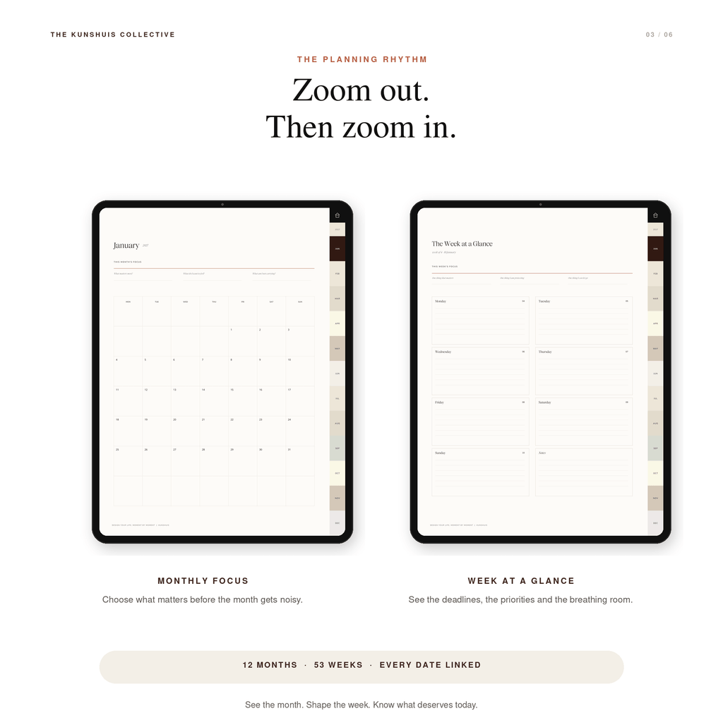 The Creatives’ Digital Planner 2027 + Sticker Pack - The Expression Edition