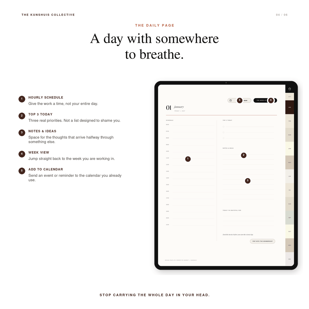 The Creatives’ Digital Planner 2027 + Sticker Pack - The Expression Edition