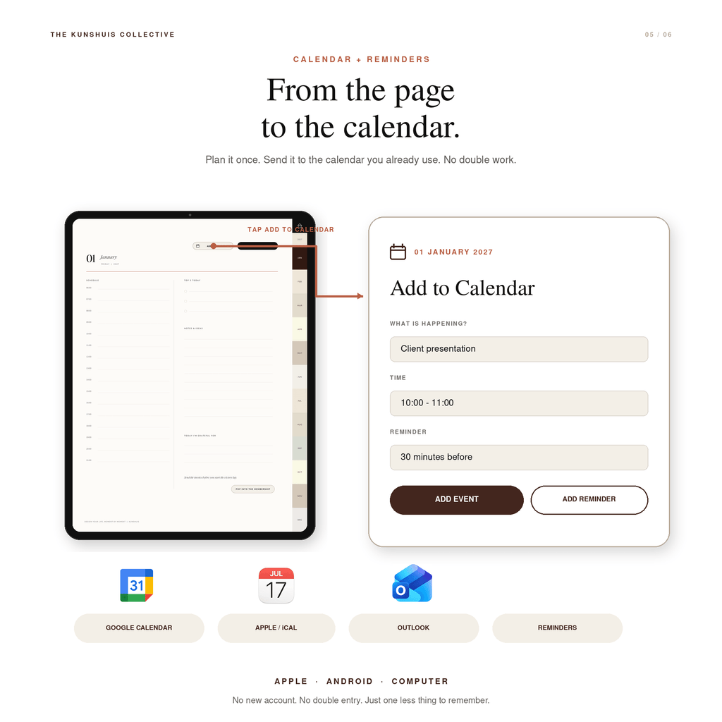 The Creatives’ Digital Planner 2027 + Sticker Pack - The Expression Edition