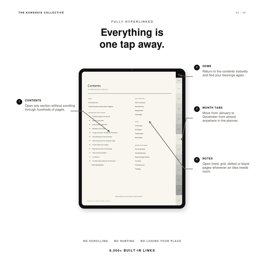 The Creatives’ Digital Planner 2027 + Sticker Pack - The Expression Edition
