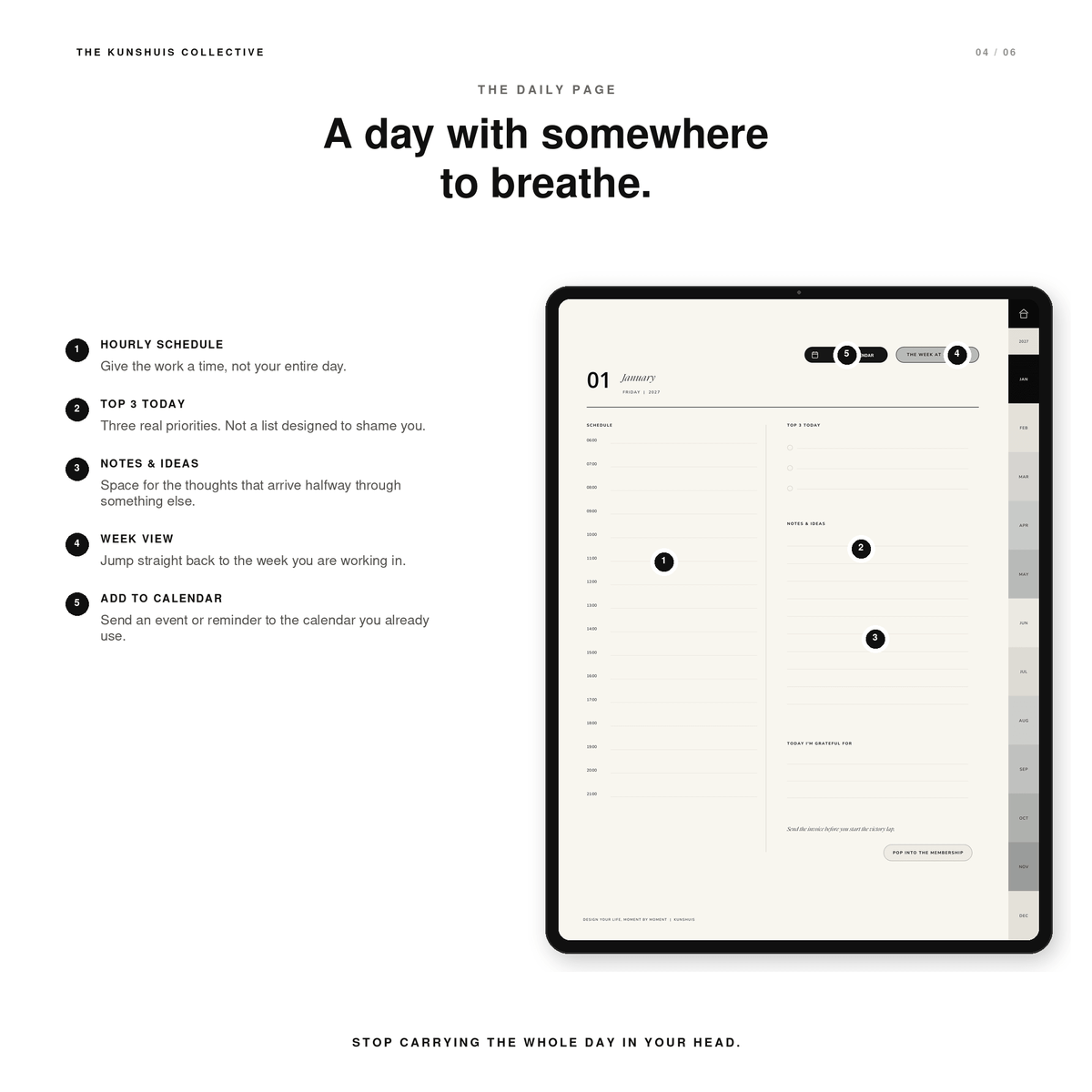 The Creatives’ Digital Planner 2027 + Sticker Pack - The Expression Edition