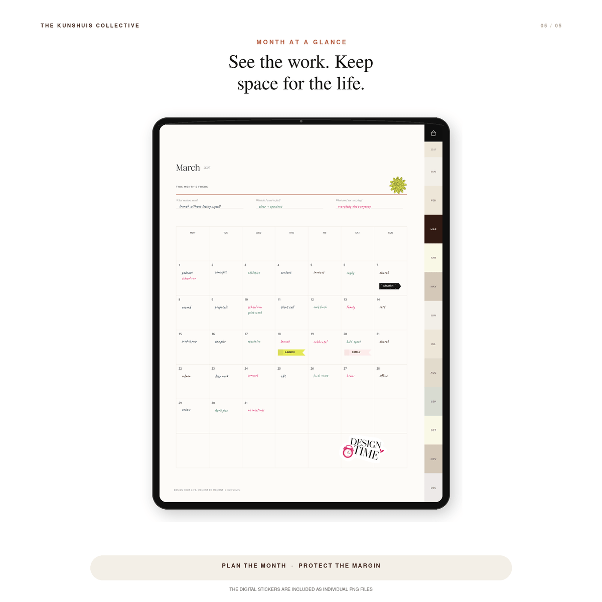 The Creatives’ Digital Planner 2027 + Sticker Pack - The Expression Edition