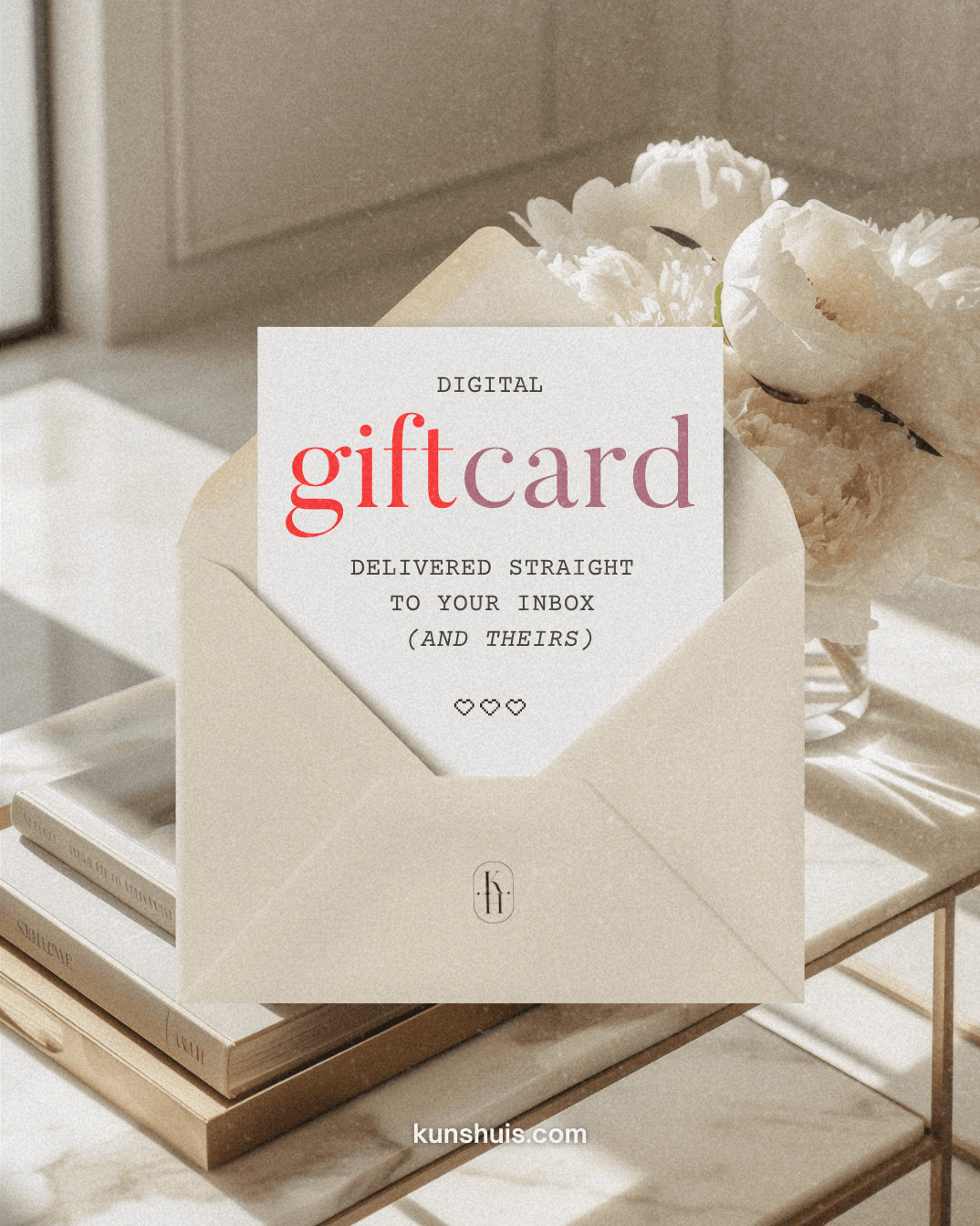 Digital Gift Card for Designers & Creatives