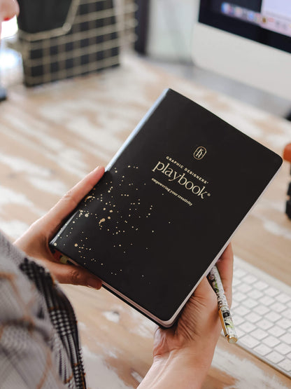 Graphic Designers' Playbook in Desert Night Sky